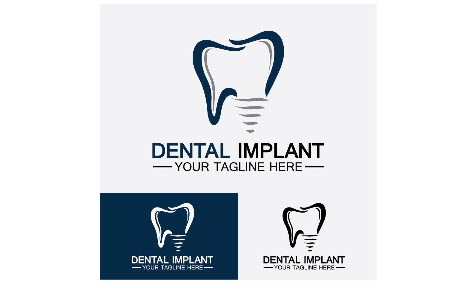 Dental logo design vector templatecreative dentist logo Version 24