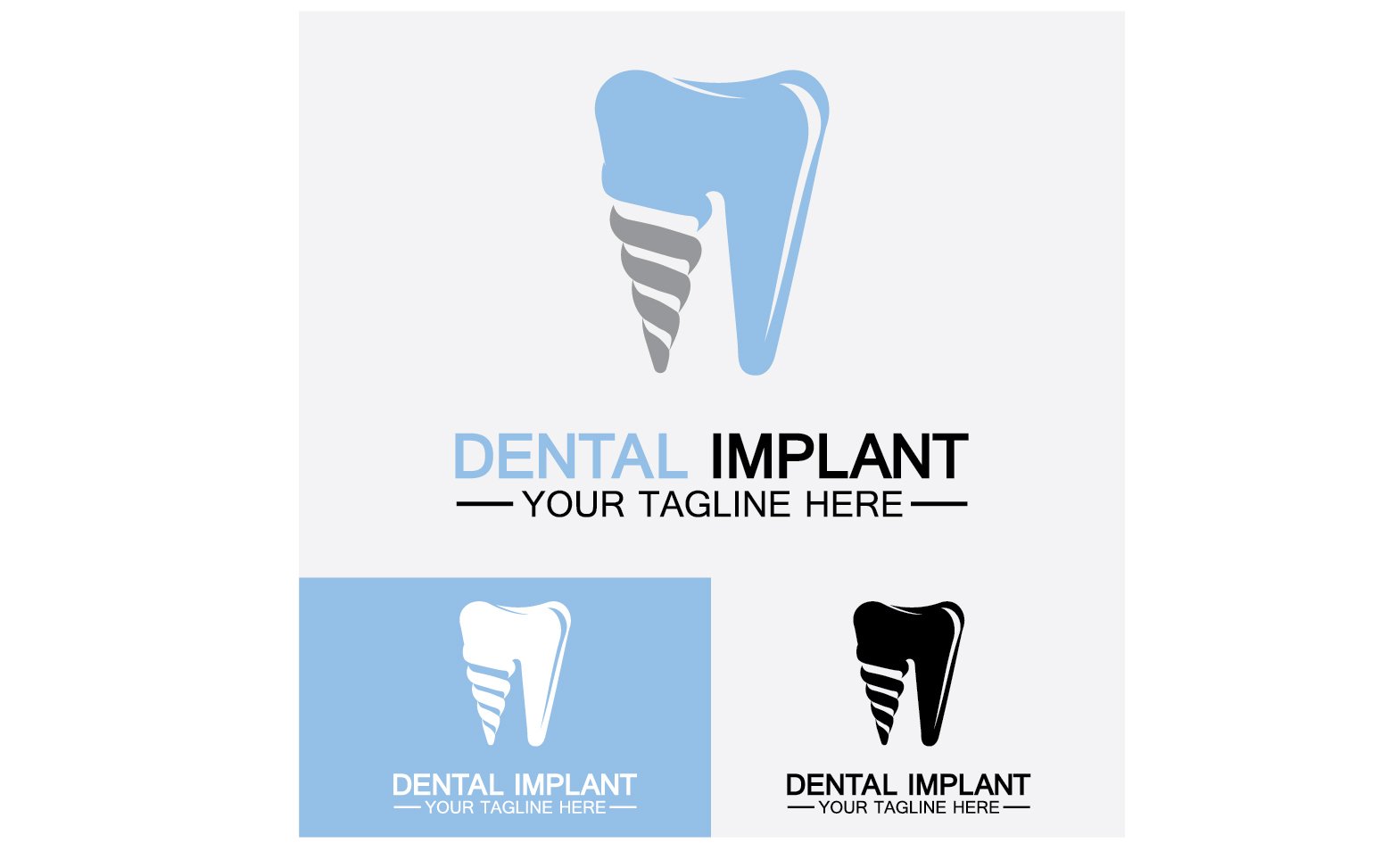 Dental logo design vector templatecreative dentist logo Version 10