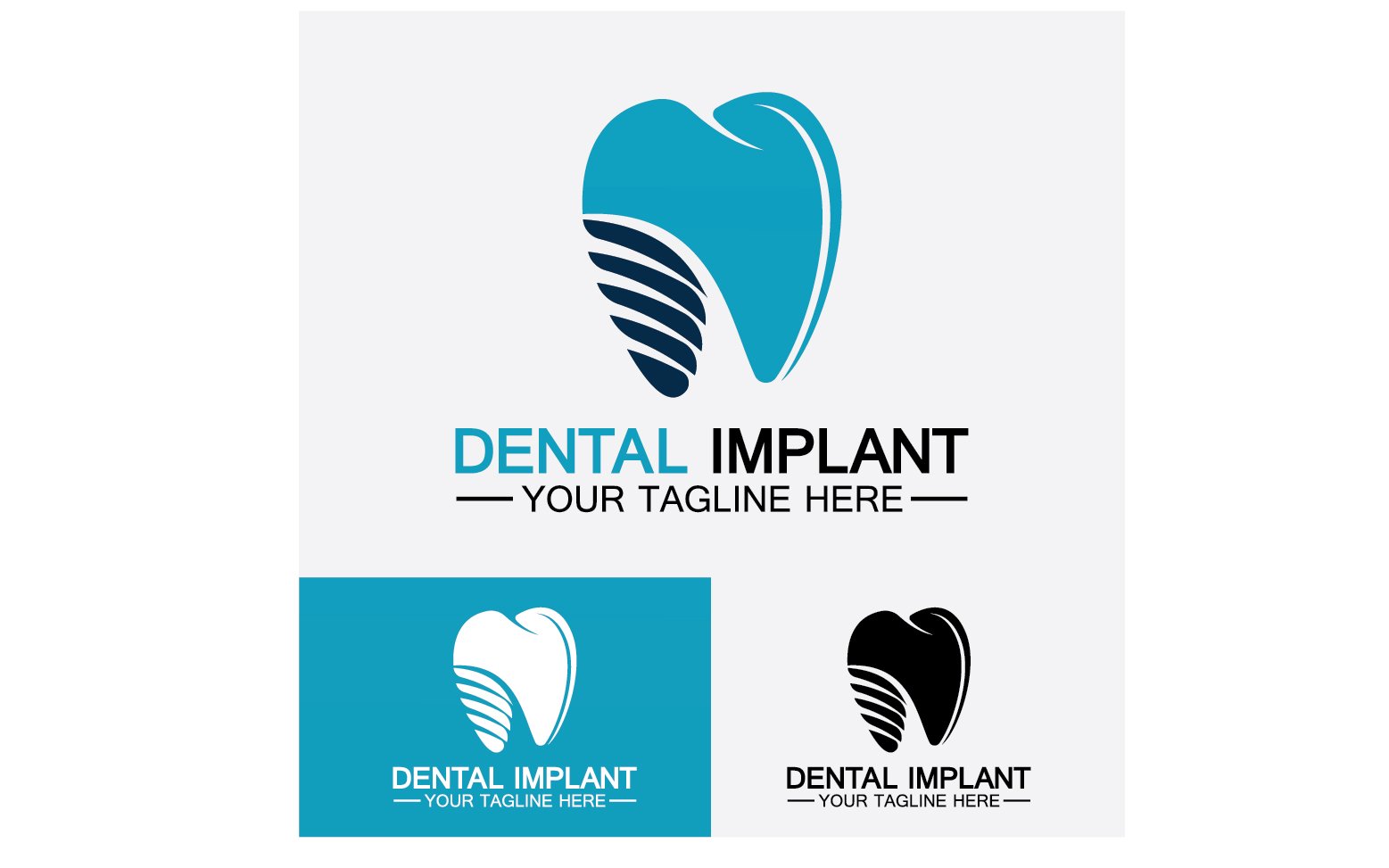 Dental logo design vector templatecreative dentist logo Version 21