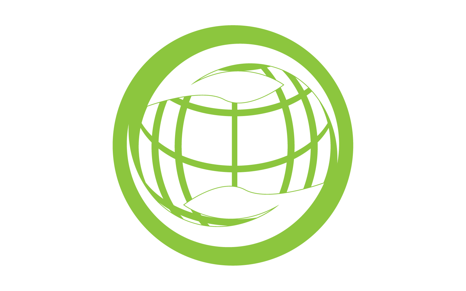 World go green save logo version 2