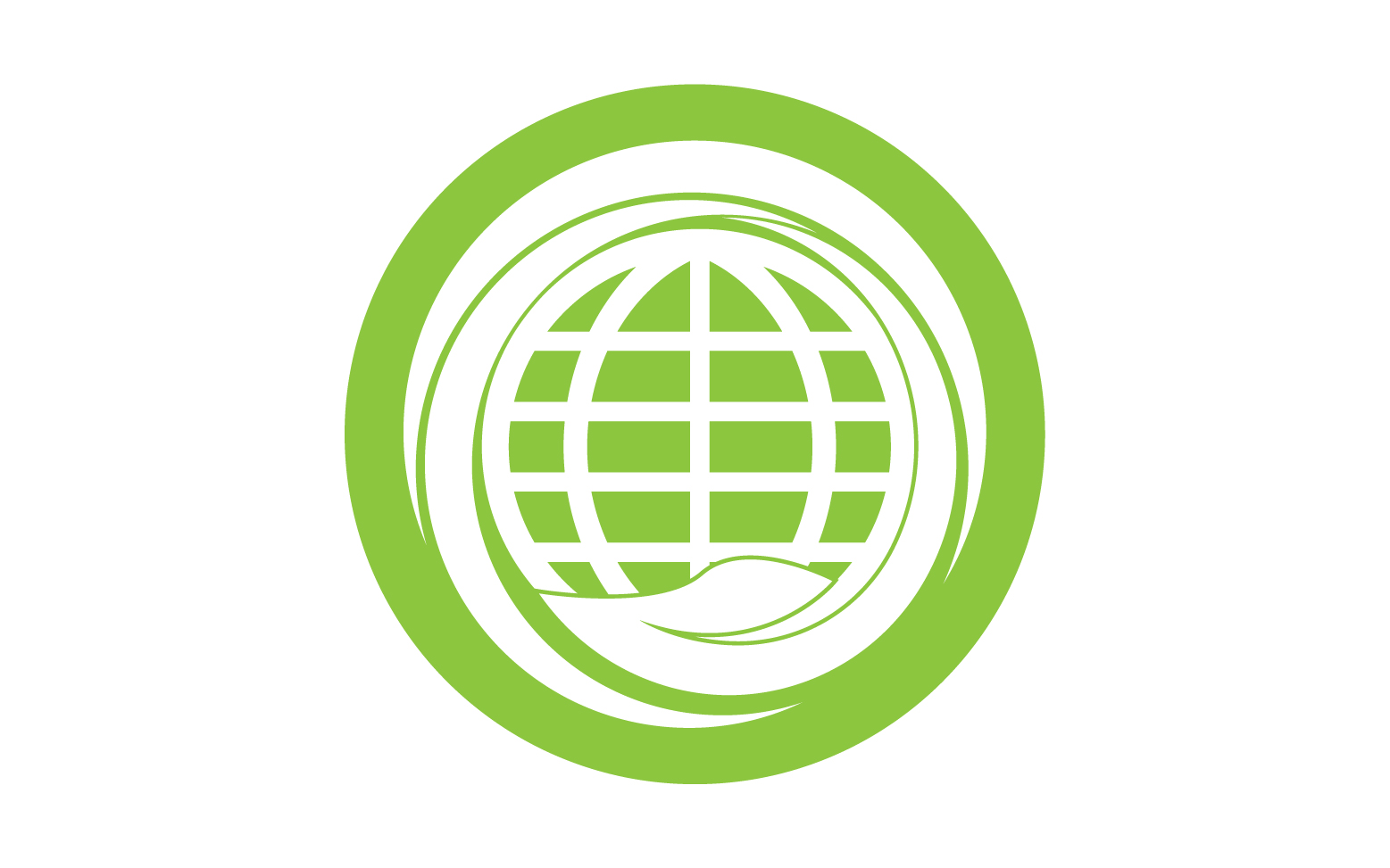 World go green save logo version 10
