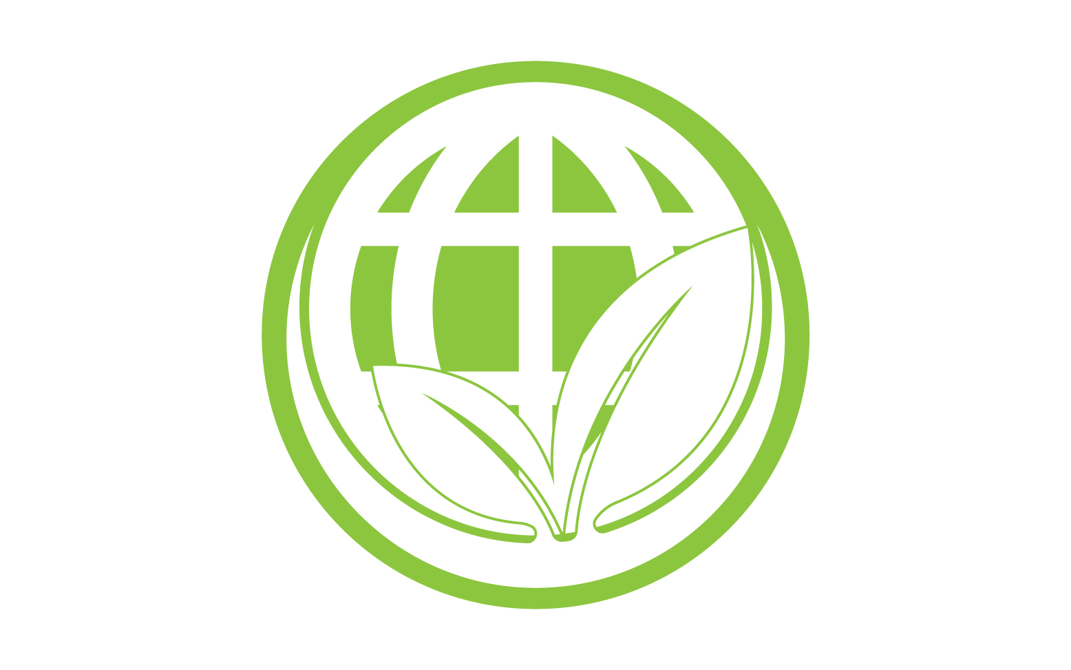 World go green save logo version 17