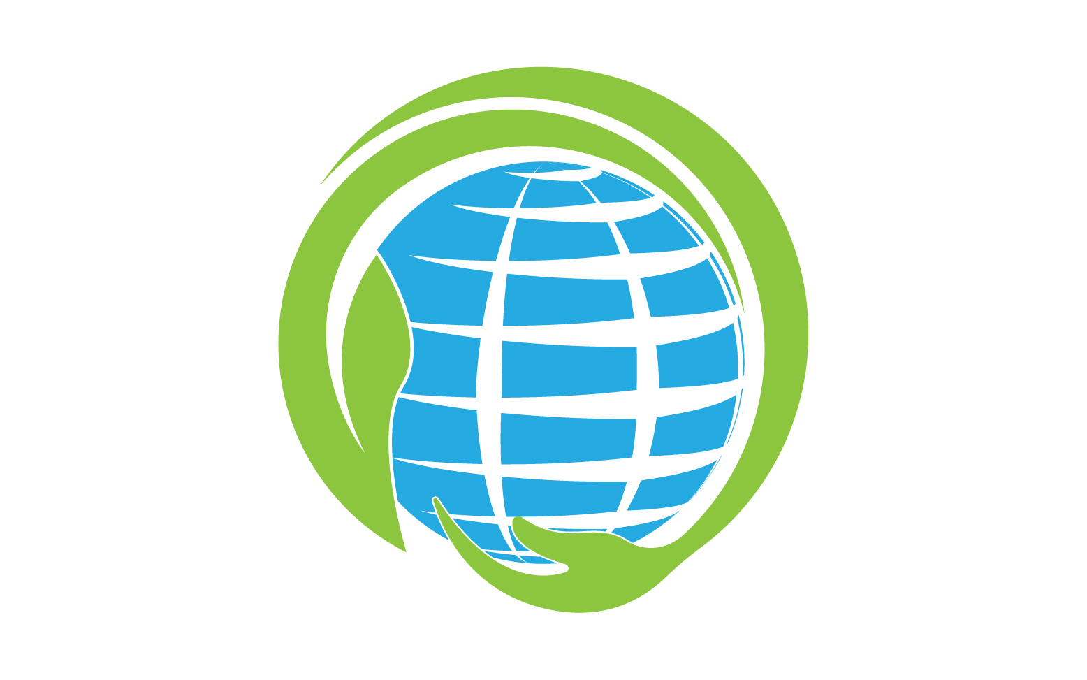 World go green save logo version 28