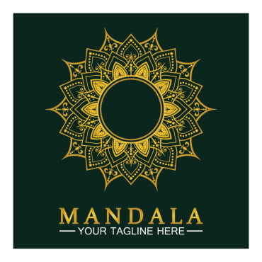 Mandala Illustration Logo Templates 383284