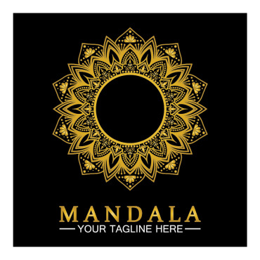 Mandala Illustration Logo Templates 383285