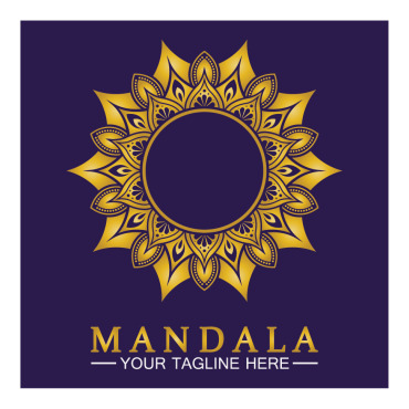 Mandala Illustration Logo Templates 383286