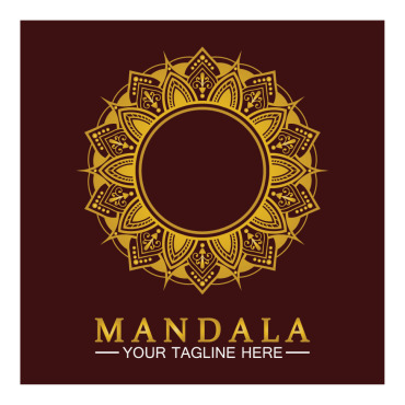 Mandala Illustration Logo Templates 383290