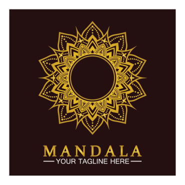 Mandala Illustration Logo Templates 383292