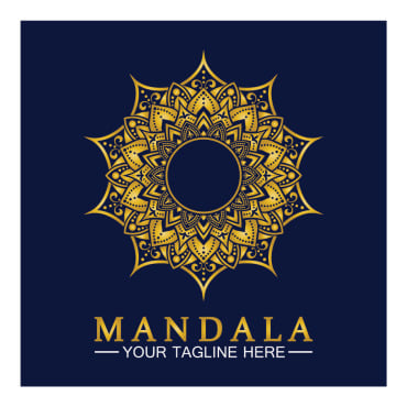 Mandala Illustration Logo Templates 383295