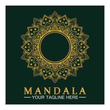 Mandala Illustration Logo Templates 383301