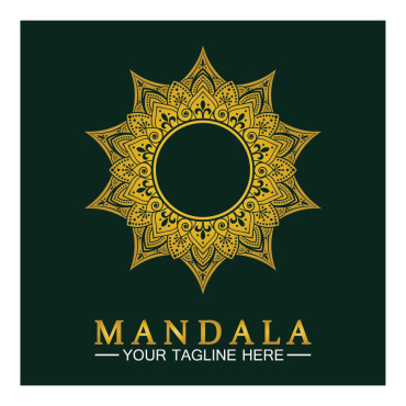 Mandala Illustration Logo Templates 383302