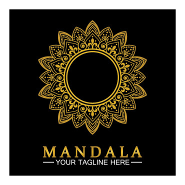 Mandala Illustration Logo Templates 383306