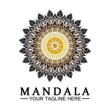 Mandala Illustration Logo Templates 383311