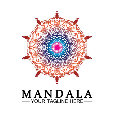 Mandala Illustration Logo Templates 383313