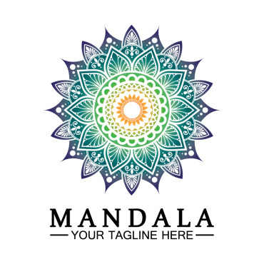 Mandala Illustration Logo Templates 383314