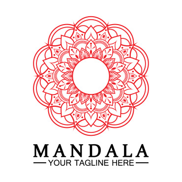Mandala Illustration Logo Templates 383328