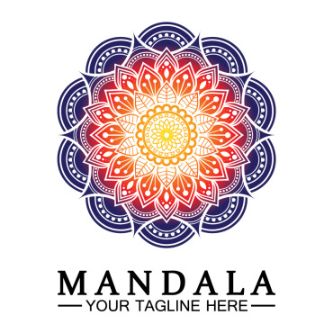 Mandala Illustration Logo Templates 383331