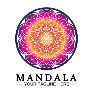 Mandala Illustration Logo Templates 383335