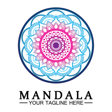 Mandala Illustration Logo Templates 383336