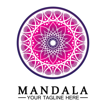 Mandala Illustration Logo Templates 383339