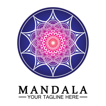 Mandala Illustration Logo Templates 383341