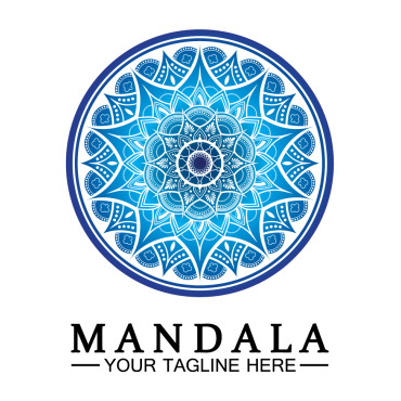 Mandala Illustration Logo Templates 383344