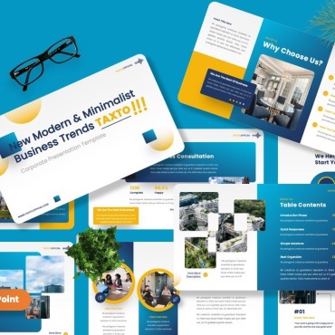 Business Clean PowerPoint Templates 383447