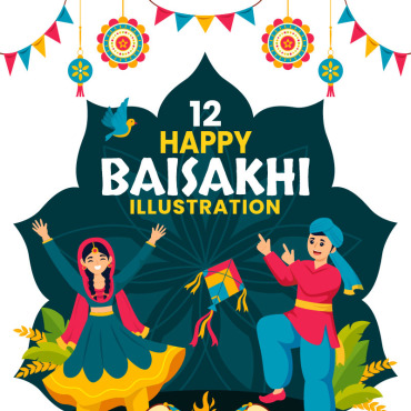 Baisakhi Baisakhi Illustrations Templates 383507