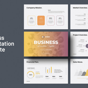 Business Clean Keynote Templates 383534