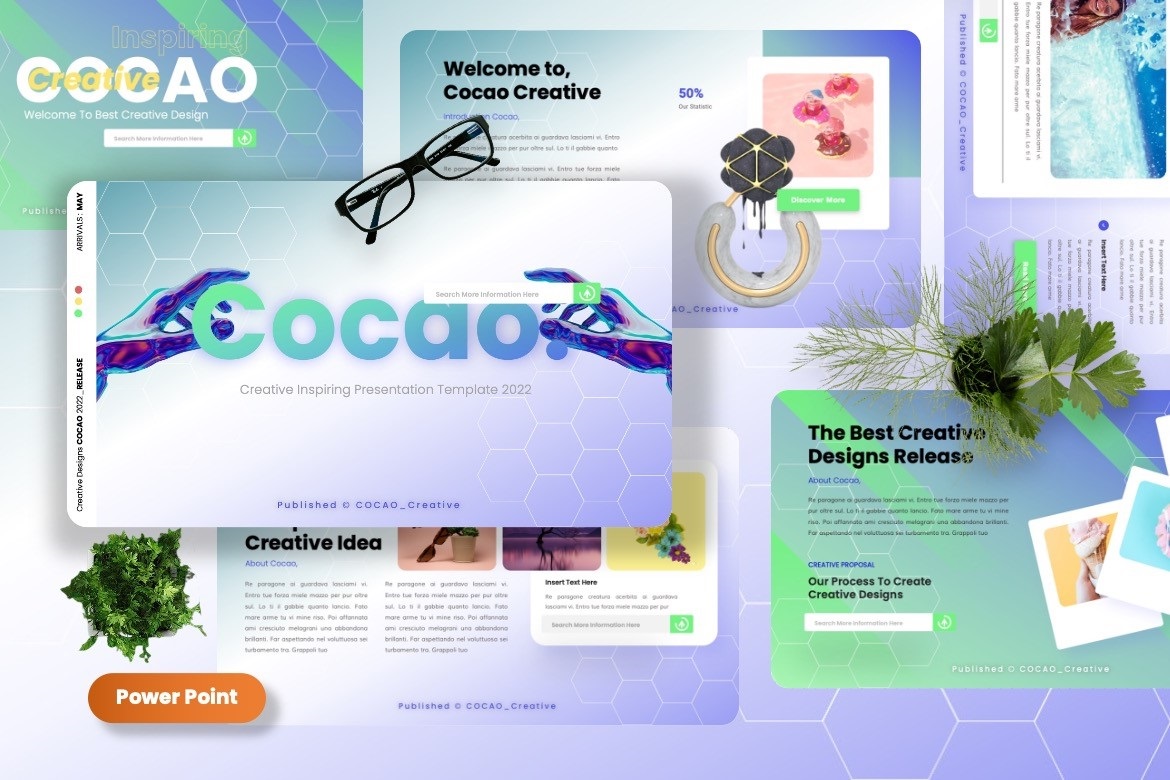 Cocao - Creative Inspiring Powerpoint Templates