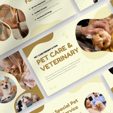 Care Veterinary PowerPoint Templates 383692