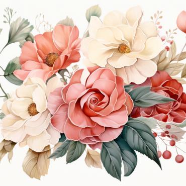 Floral Background Illustrations Templates 383940