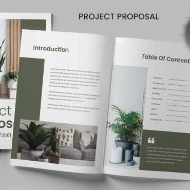 Template Project Magazine 384033