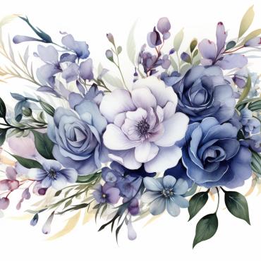 Bouquets Floral Illustrations Templates 384179