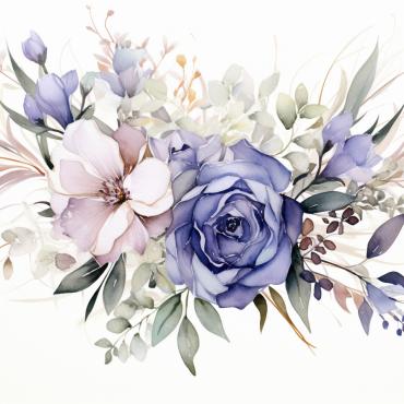 Bouquets Floral Illustrations Templates 384181