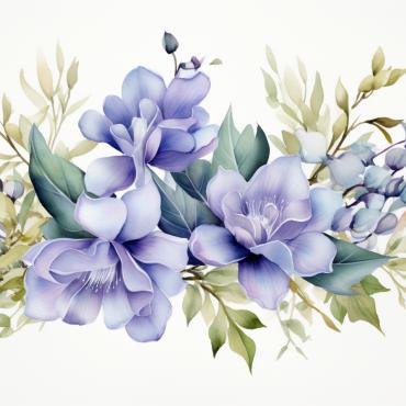 Bouquets Floral Illustrations Templates 384191