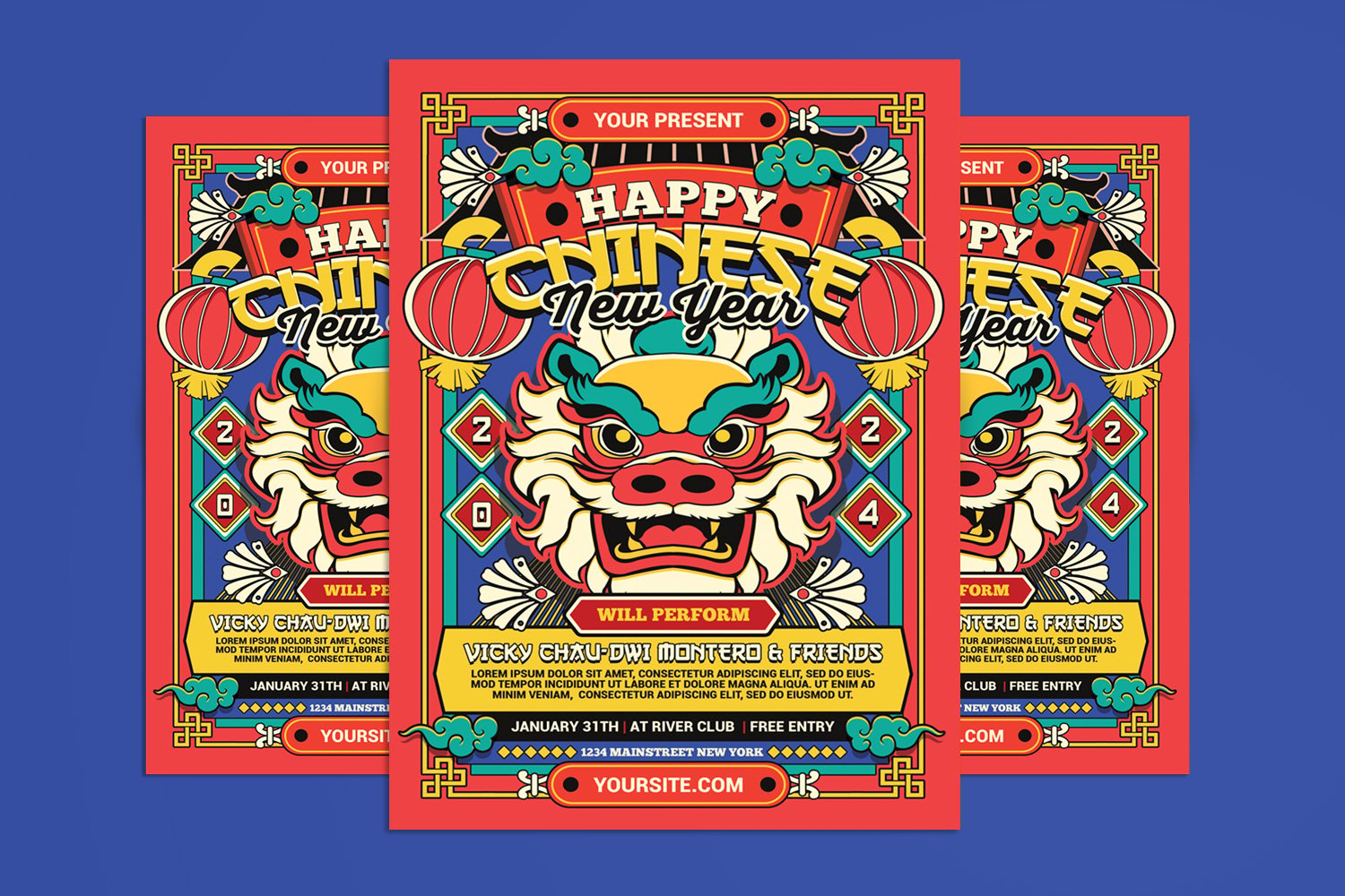 Chinese Lunar New Year Flyer