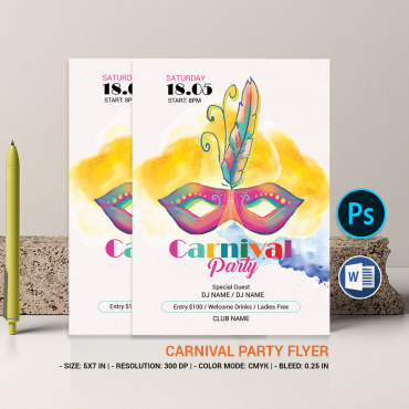 Party Flyer Corporate Identity 384247