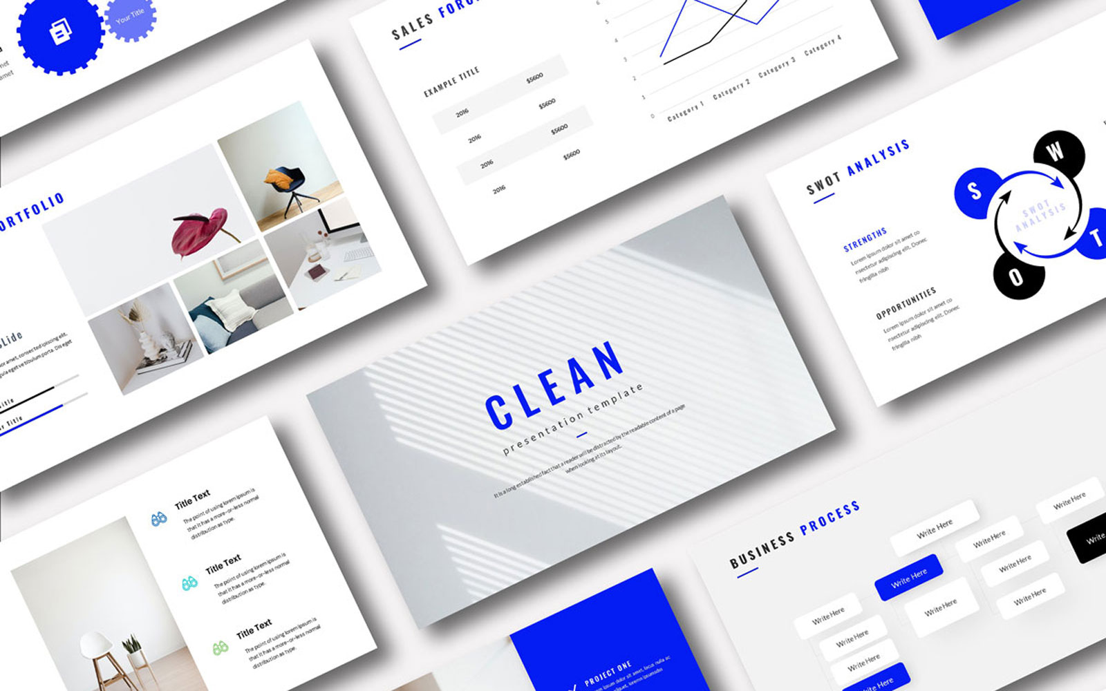 Clean  Business PowerPoint Presentation Template