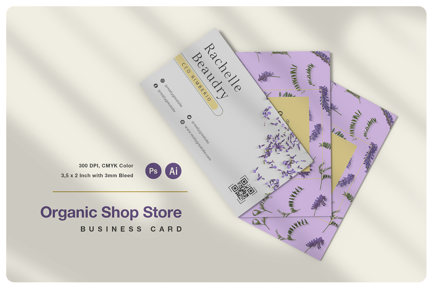 Natural Shop Business Card