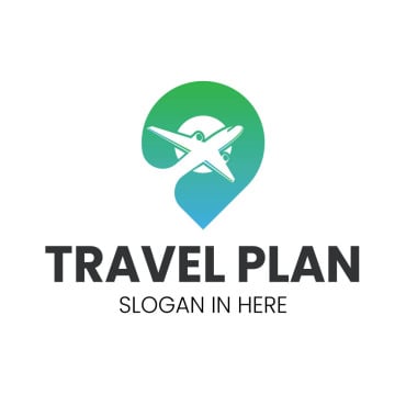 Airplane Journey Logo Templates 384302
