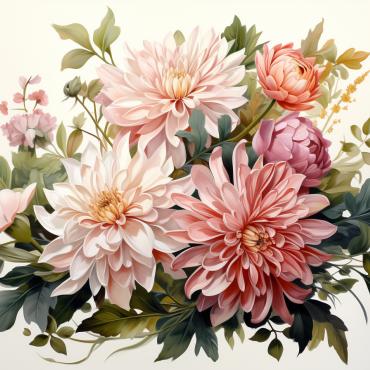 <a class=ContentLinkGreen href=/fr/kits_graphiques_templates_illustrations.html>Illustrations</a></font> bouquets floral 384480