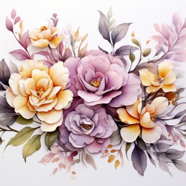 <a class=ContentLinkGreen href=/fr/kits_graphiques_templates_illustrations.html>Illustrations</a></font> bouquets floral 384517