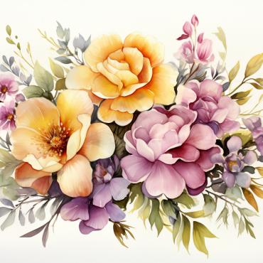 <a class=ContentLinkGreen href=/fr/kits_graphiques_templates_illustrations.html>Illustrations</a></font> bouquets floral 384525