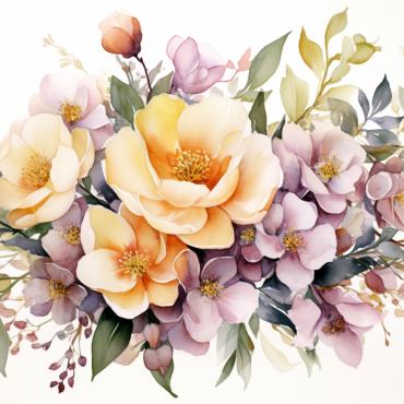 <a class=ContentLinkGreen href=/fr/kits_graphiques_templates_illustrations.html>Illustrations</a></font> bouquets floral 384531