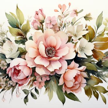 <a class=ContentLinkGreen href=/fr/kits_graphiques_templates_illustrations.html>Illustrations</a></font> bouquets floral 384538