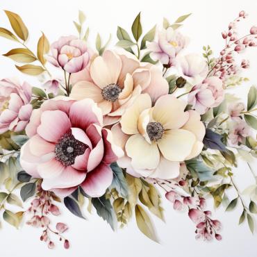 <a class=ContentLinkGreen href=/fr/kits_graphiques_templates_illustrations.html>Illustrations</a></font> bouquets floral 384566