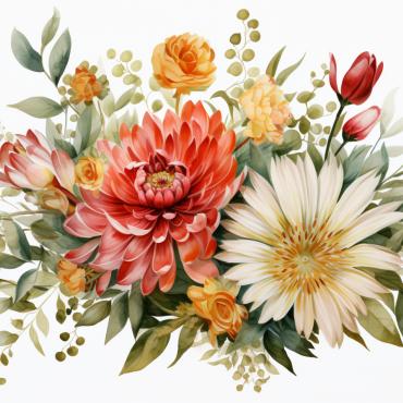 <a class=ContentLinkGreen href=/fr/kits_graphiques_templates_illustrations.html>Illustrations</a></font> bouquets floral 384688