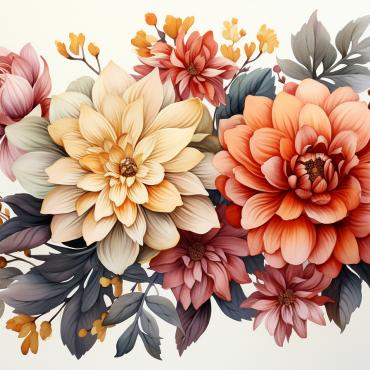 <a class=ContentLinkGreen href=/fr/kits_graphiques_templates_illustrations.html>Illustrations</a></font> bouquets floral 384694