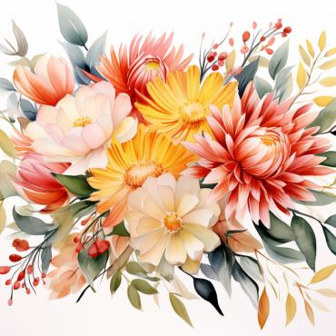 <a class=ContentLinkGreen href=/fr/kits_graphiques_templates_illustrations.html>Illustrations</a></font> bouquets floral 384696